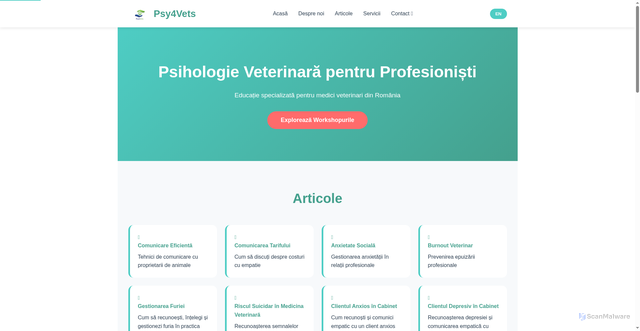 Security scan screenshot of https://psy4vets-24x.pages.dev/index.html