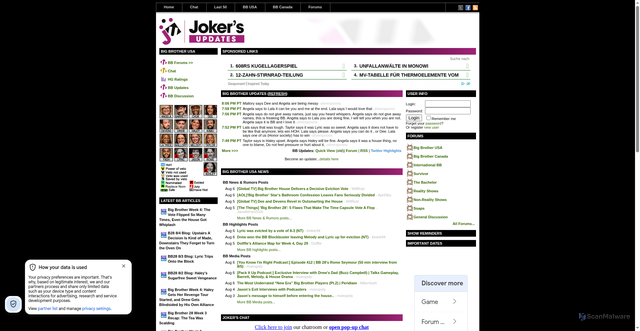Security scan screenshot of https://jokersupdates.com/