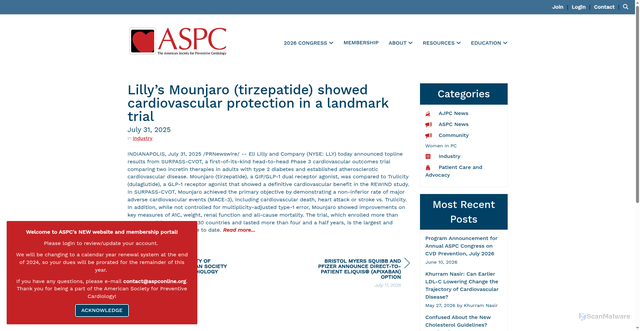 Security scan screenshot of assets.noviams.com