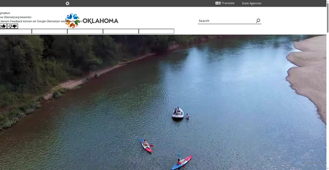 Security scan screenshot of https://oklahoma.gov/