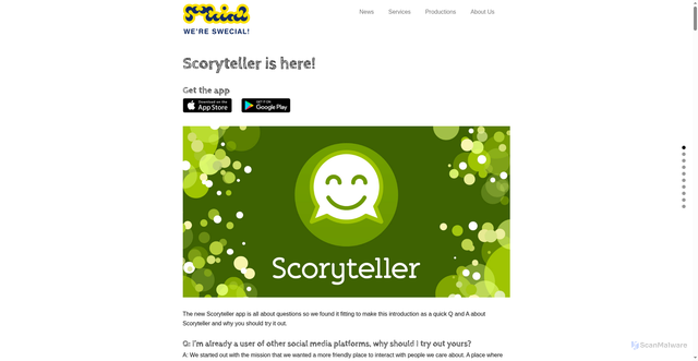 Security scan screenshot of https://swecial.se