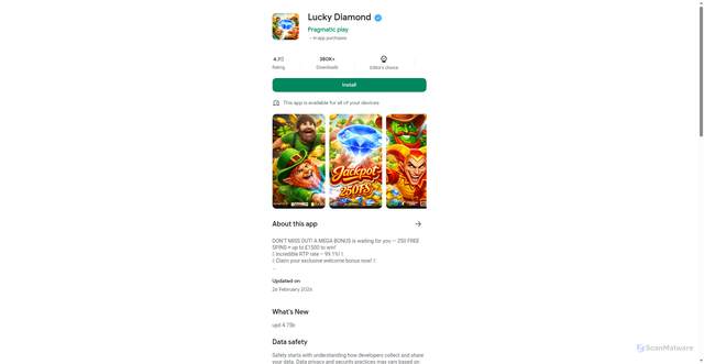 Security scan screenshot of https://plispins.store/