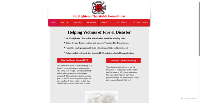 Security scan screenshot of https://www.ffcf.org/