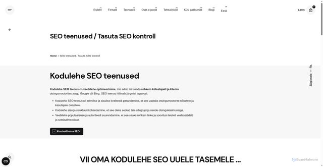 Security scan screenshot of https://w3b.ee/?p=225478