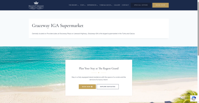 Security scan screenshot of https://theregentgrand.com/map-item/graceway-iga-supermarket/