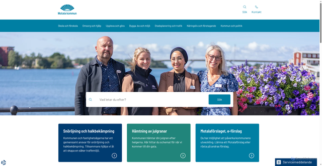 Security scan screenshot of https://www.motala.se/