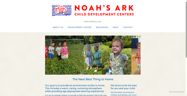 Security scan screenshot of https://www.noahsarkchild.com/