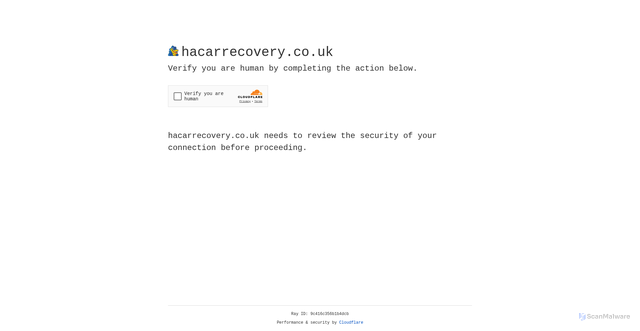 Security scan screenshot of https://hacarrecovery.co.uk/?p=159