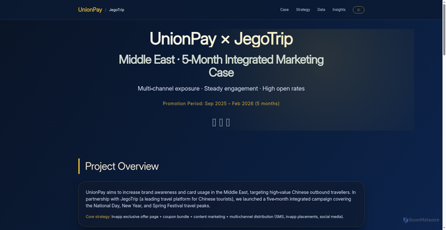 Security scan screenshot of https://unionpay-huexonut8a.edgeone.app/