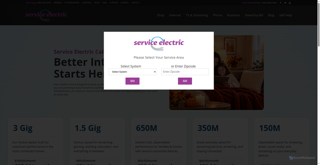 Security scan screenshot of https://secv.com