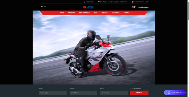 Security scan screenshot of https://sahusuzuki.in