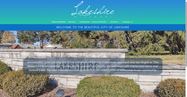 Security scan screenshot of https://lakeshiremo.gov/