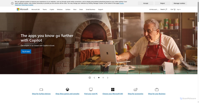 Security scan screenshot of https://y4fgvcd.pages.dev/