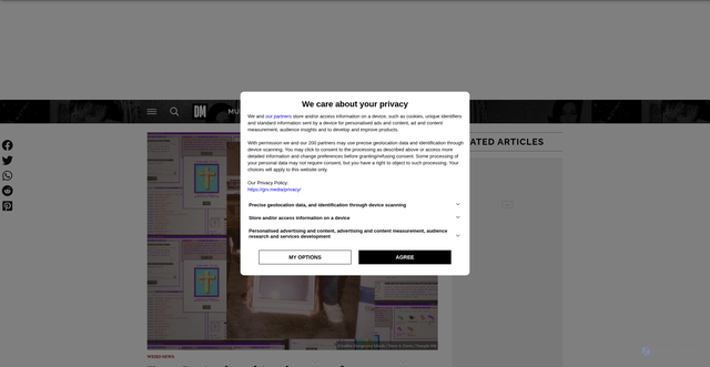 Security scan screenshot of https://dangerousminds.net/weird-news/the-schizophrenic-engineer-who-changed-the-game/