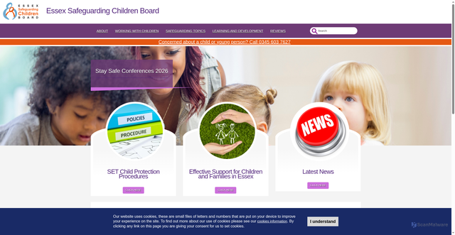 Security scan screenshot of https://www.escb.co.uk/