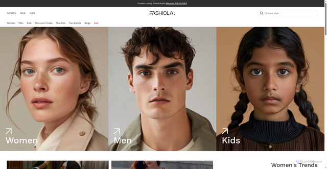 Security scan screenshot of https://fashiola.co.uk