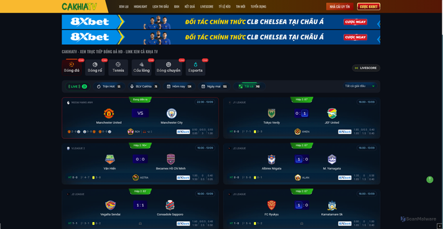 Security scan screenshot of https://cakhiaaq.cc