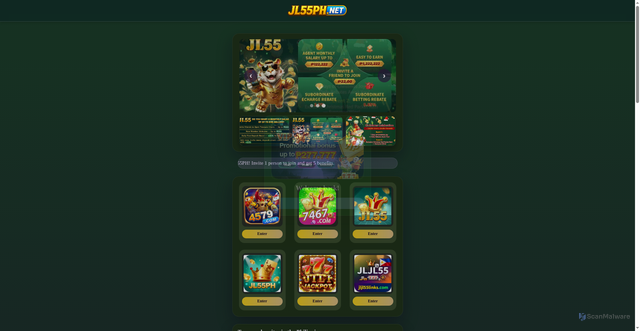 Security scan screenshot of https://swertegamingsugal.com/nznkodn