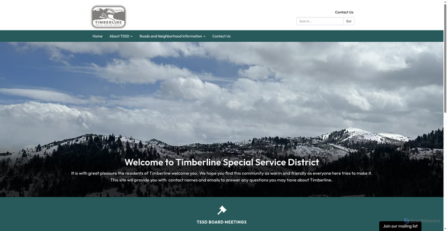 Security scan screenshot of https://www.timberlinessdut.gov/