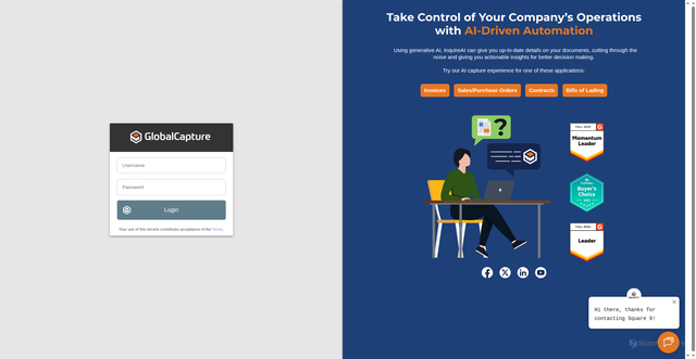 Security scan screenshot of https://capture-fergusonmtr.mysquare9.com