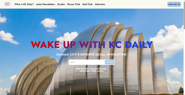 Security scan screenshot of https://www.kcdaily.com/