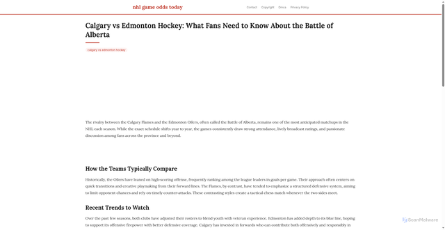 Security scan screenshot of https://kataglobalcanvas-dps1vlba608i.edgeone.app/calgary-vs-edmonton-hockey.html