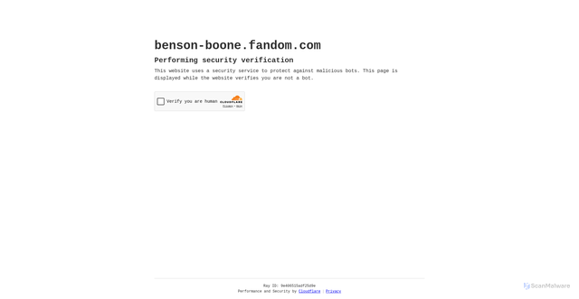 Security scan screenshot of https://benson-boone.fandom.com/wiki/Benson_Boone