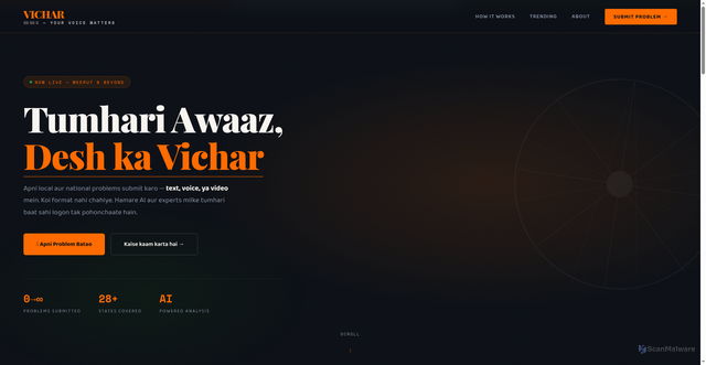 Security scan screenshot of https://genuine-pink-ao7rl11gf0-xdjx9zl1pi.edgeone.app/