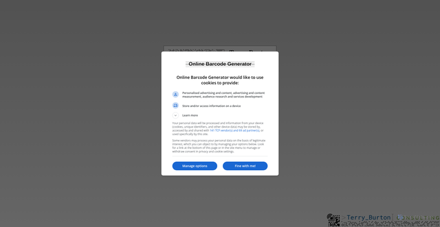 Security scan screenshot of https://terryburton.co.uk