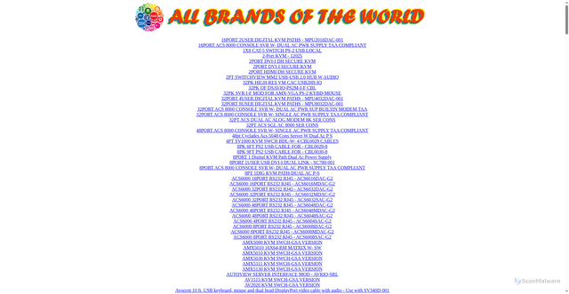 Security scan screenshot of http://avocent.netlify.app