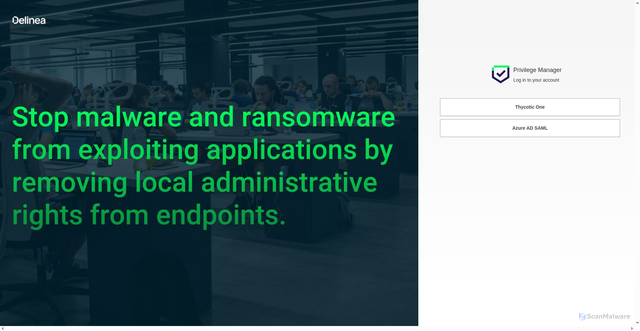 Security scan screenshot of https://multco.privilegemanagercloud.com