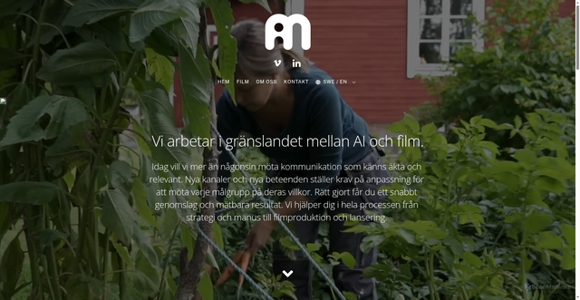 Security scan screenshot of https://andersjlarsson.se