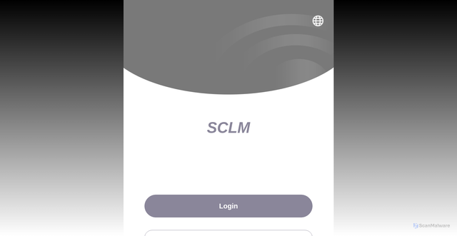 Security scan screenshot of https://sclmglobag.top/