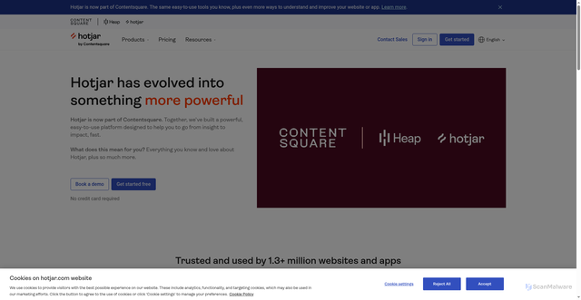 Security scan screenshot of https://static.hotjar.com/