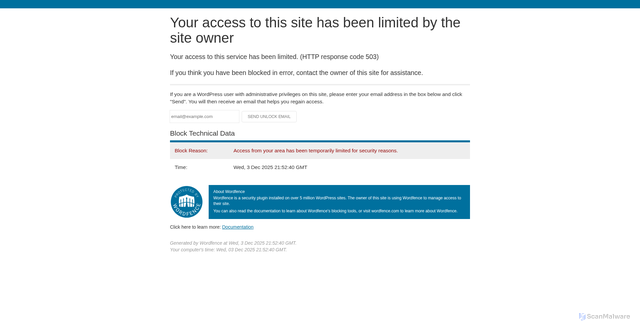 Security scan screenshot of https://duboispa.gov/