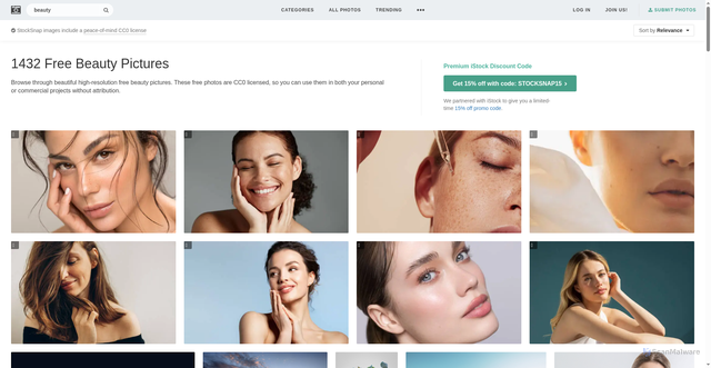 Security scan screenshot of https://022fbh.pages.dev/search/beauty