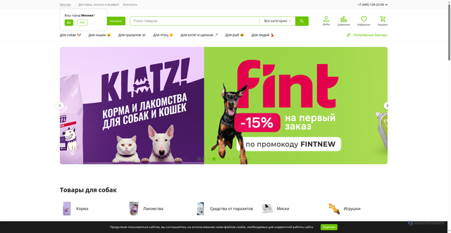 Security scan screenshot of https://kotmatros.ru