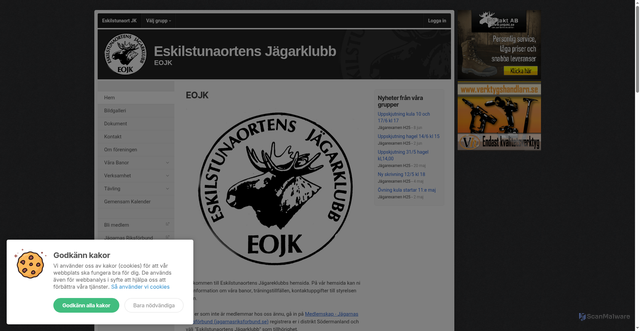 Security scan screenshot of https://eojk.se