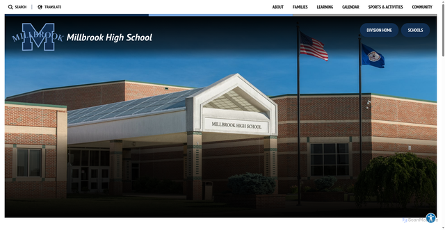 Security scan screenshot of https://mhs.frederickcountyschoolsva.net/