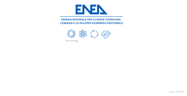 Security scan screenshot of https://www.enea.it