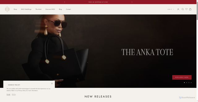 Security scan screenshot of https://shopkhoi.com