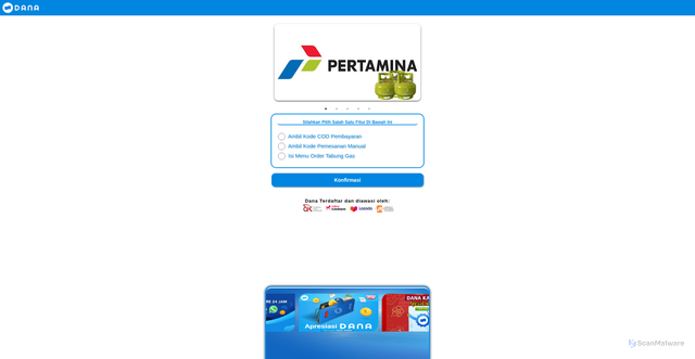 Security scan screenshot of https://pertamina-pemesanan-ia.vercel.app/