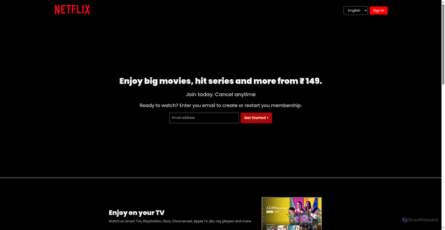 Security scan screenshot of https://netflix-clone-aniket.vercel.app/
