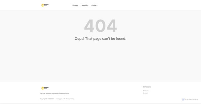 Security scan screenshot of https://bankingapps.net/mymerrill