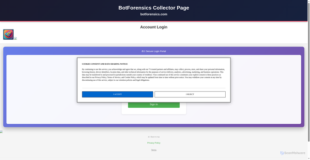 Security scan screenshot of https://db5ad5176ab1.bankng.org/