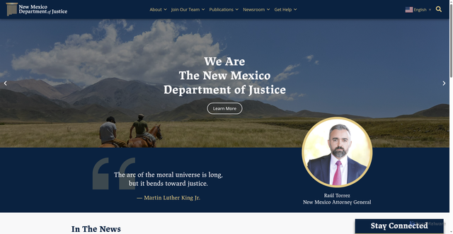 Security scan screenshot of https://nmag.gov/
