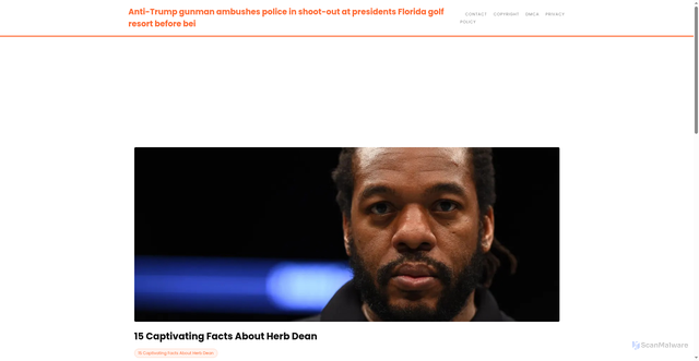 Security scan screenshot of https://ceritamodernstories-dpkbqqgk6sp8.edgeone.app/15-captivating-facts-about-herb-dean.html