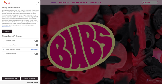 Security scan screenshot of https://us.bubs.se