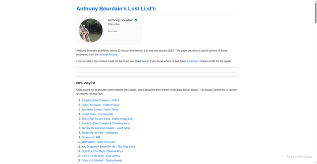 Security scan screenshot of https://bourdain.greg.technology/
