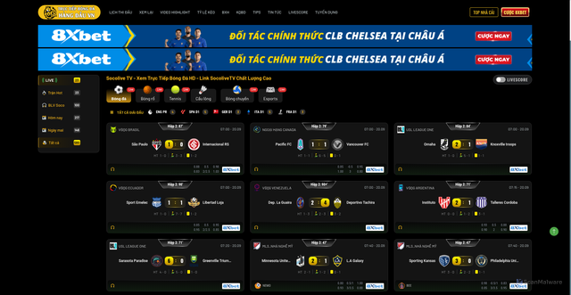 Security scan screenshot of https://socoliveyy.cc